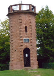Der Schlachtenturm bei Morlautern